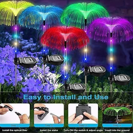 🌈Color Changing Solar JELLY FISH LAMP Waterproof Outdoor Lights 🔥BUY 1 GET 1 FREE | Today's deal🔥