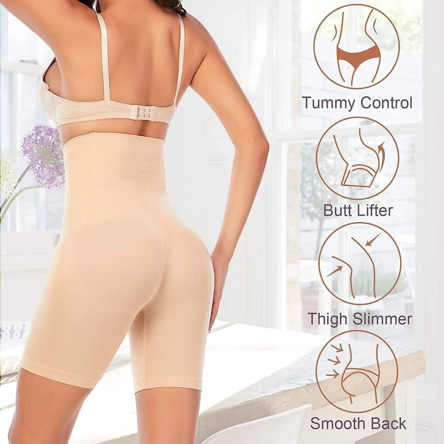 4-in-1 Shaper Quick Slim Shape Wear Tummy, Thighs, Hips - Shapewear Body Shaper🔥BUY 1 GET 1 FREE🔥