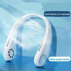 ⭐🪭Portable Neck Fan USB Rechargeable | 🔥😍Hot Sale 49% 🔥