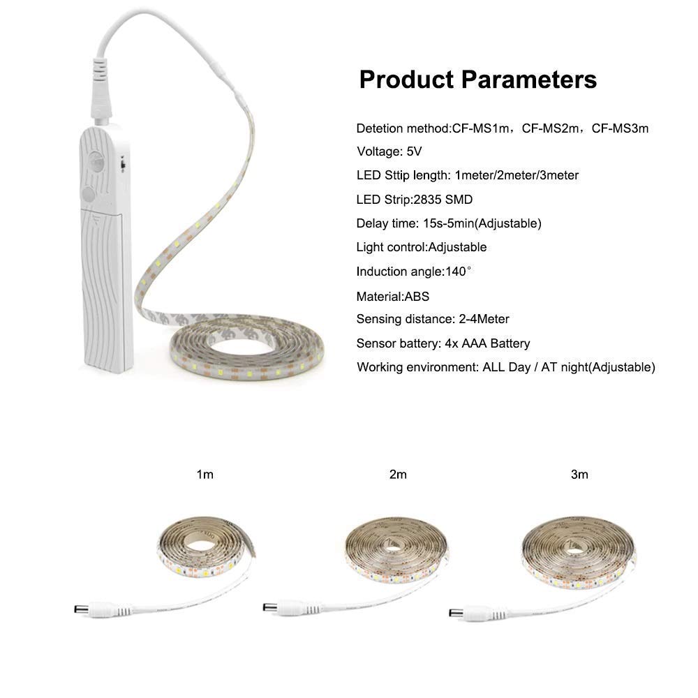 Motion Sensor LED night Light with FREE 1 Ventuos-Sensor Lights