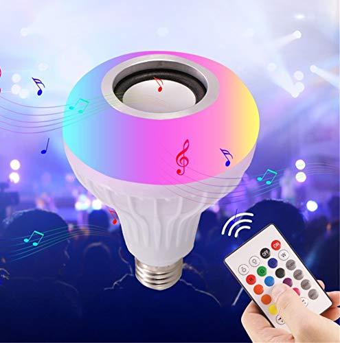 Wireless LED Music Bulb with Bluetooth Speaker RGB