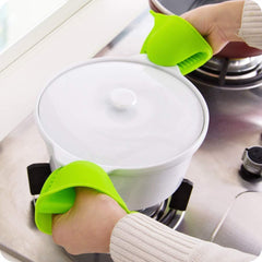 Silicone Pot Holder Heat Resistant Pinch Grips