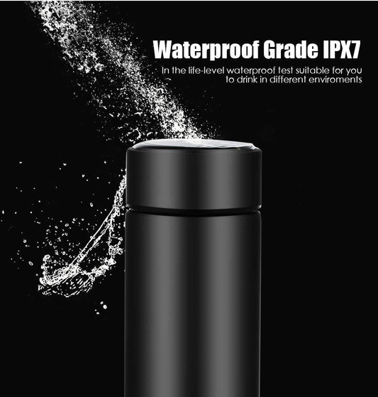 Thermal Insulated Water Bottle with LED Temperature Display (500 ML)