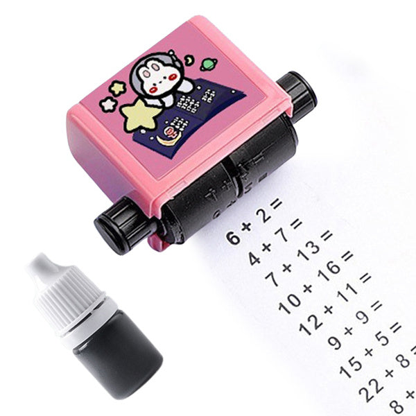 Math Teaching Roller Stamp Pro