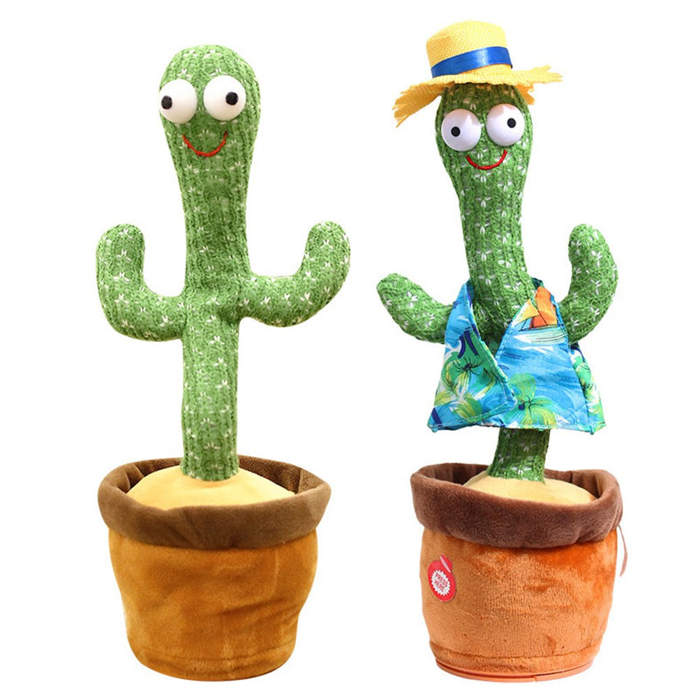 Dancing Cactus Toy ( WITH FREE POP IT TOY )