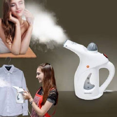 2 in 1 Electric Portable Handheld Steamer for Facial and Garments