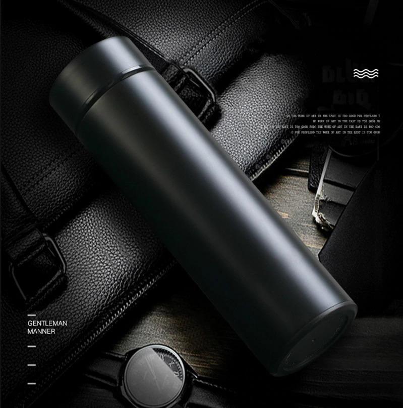 Thermal Insulated Water Bottle with LED Temperature Display (500 ML)