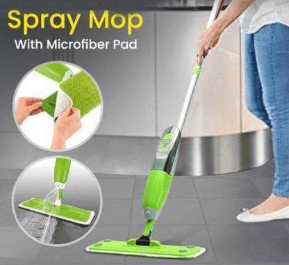 Detacheable Aluminium Microfiber Spray Mop